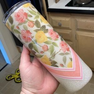 glitter tumbler - 20oz skinny tumbler